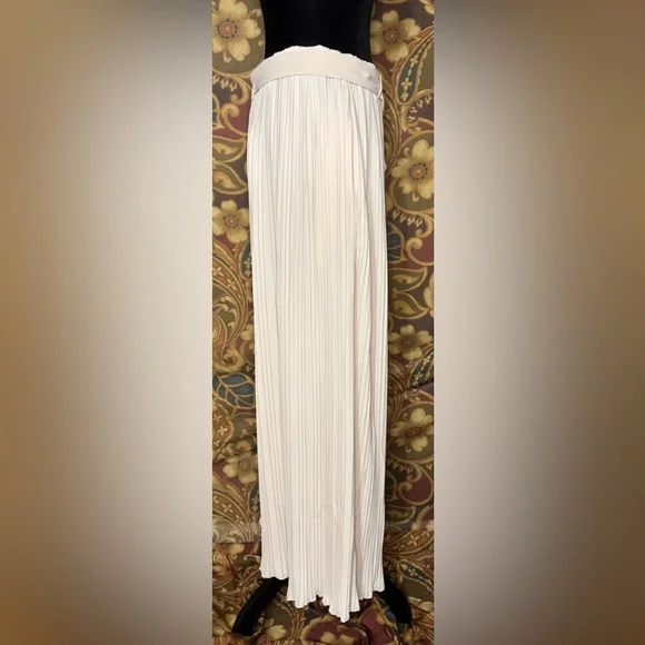 Alice Blue Cream Wide Leg Pants - Picture 5 of 5